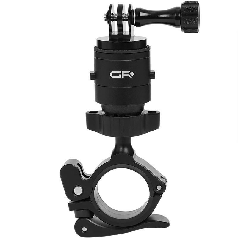 Support pour caméra d'action avec verrouillage rotatif GRxplore GT3 noir