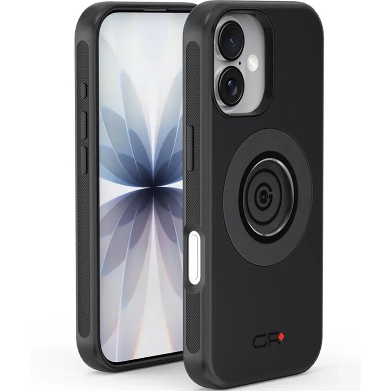 Coque de téléphone à dégagement rapide pour Apple iPhone 16 GRxplore noire