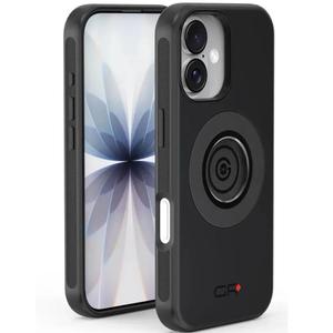 Coque de téléphone à dégagement rapide pour Apple iPhone 16 Plus GRxplore noire