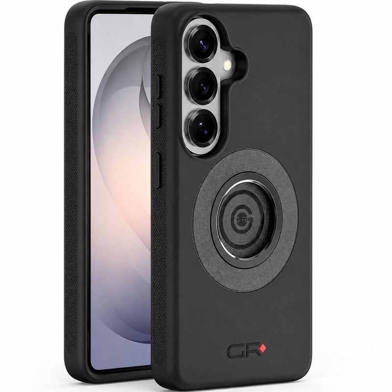 Coque de téléphone GRxplore à dégagement rapide pour Samsung Galaxy S26 Noir