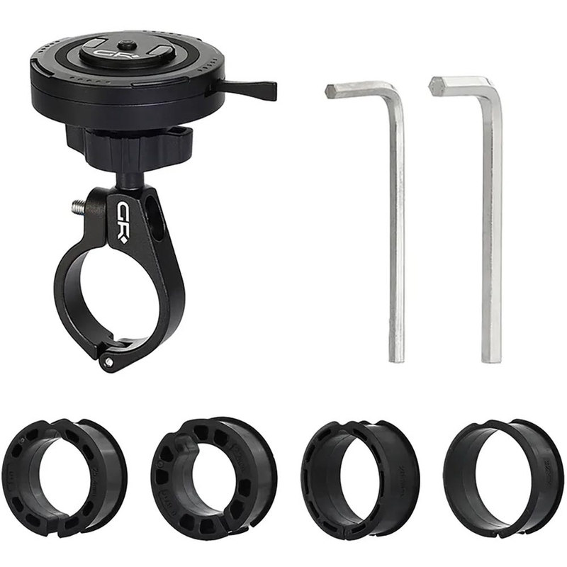 Support de téléphone pivotant GRxplore MT2 à verrouillage par rotation, noir