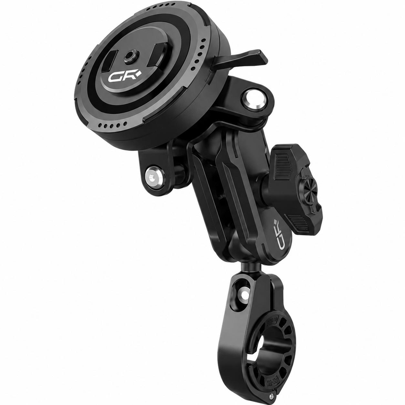 Support de téléphone pour guidon de moto avec amortisseur de vibrations en polyamide 3D GRxplore MT6 noir