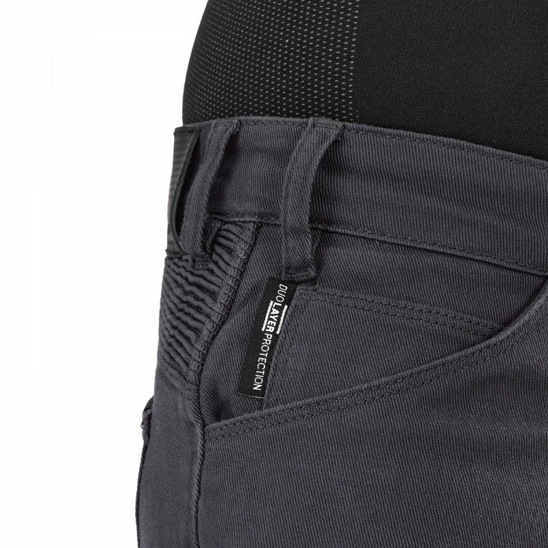 Pantalon de moto femme Shima Giro 3.0, gris