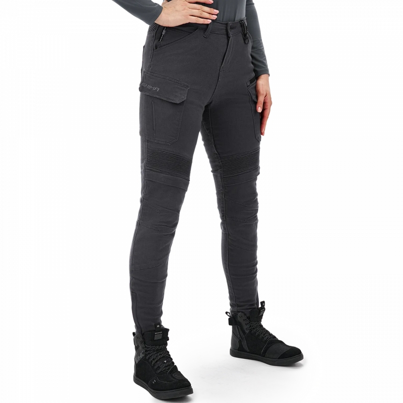 Pantalon de moto femme Shima Giro 3.0, gris