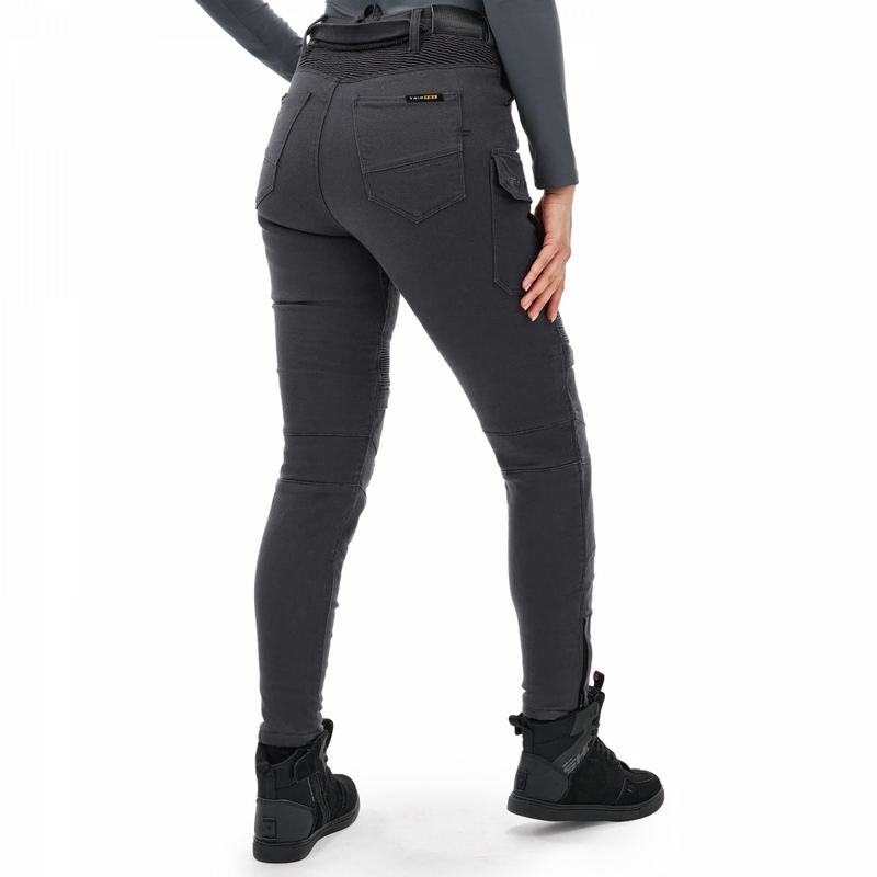 Pantalon de moto femme Shima Giro 3.0, gris