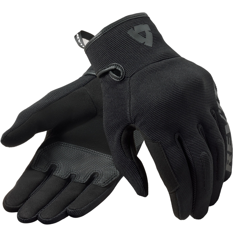Gants de moto noirs Revit Access