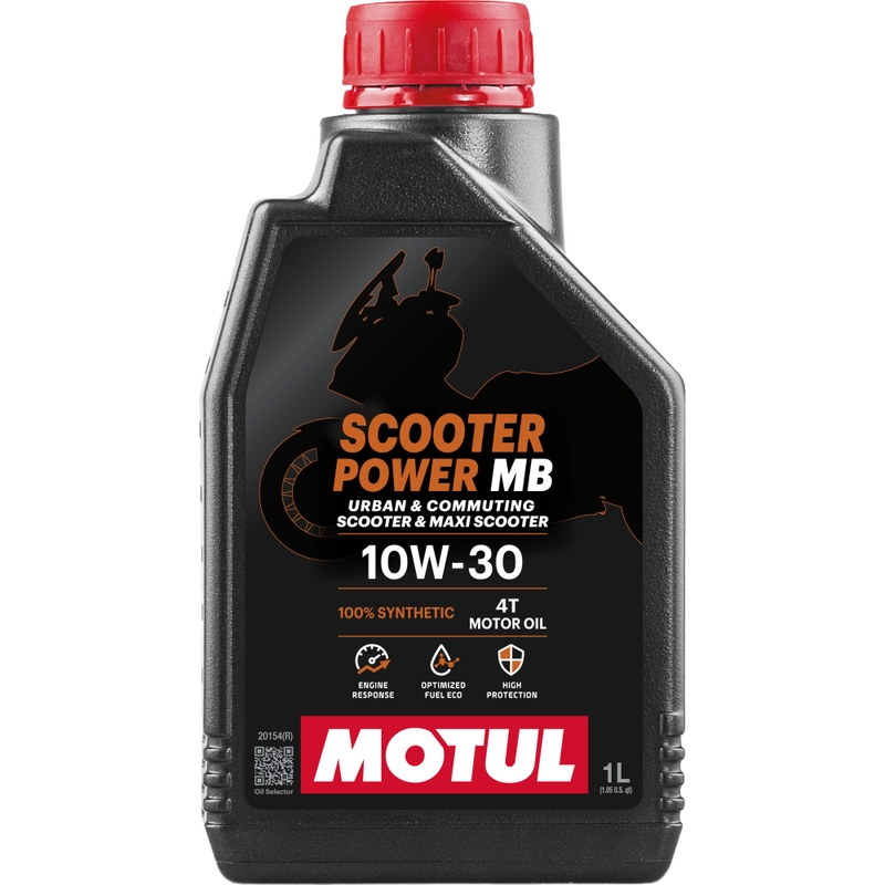 Huile Motul Scooter Power MB 4T 10W30 1 l