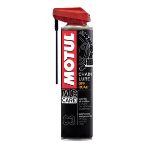 Spray lubrifiant pour chaîne Motul C3 Off Road 400 ml