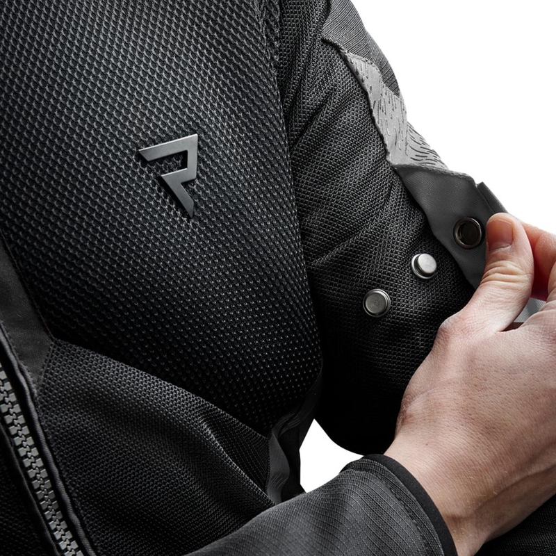 Veste de moto Rebelhorn Jax noir-gris
