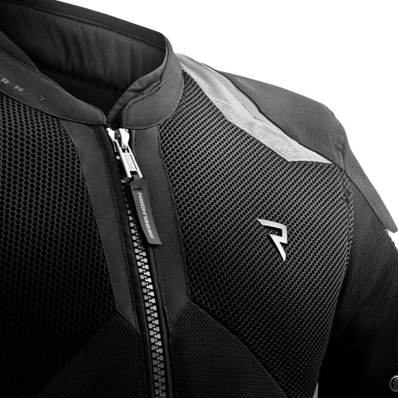 Veste de moto Rebelhorn Jax noir-gris