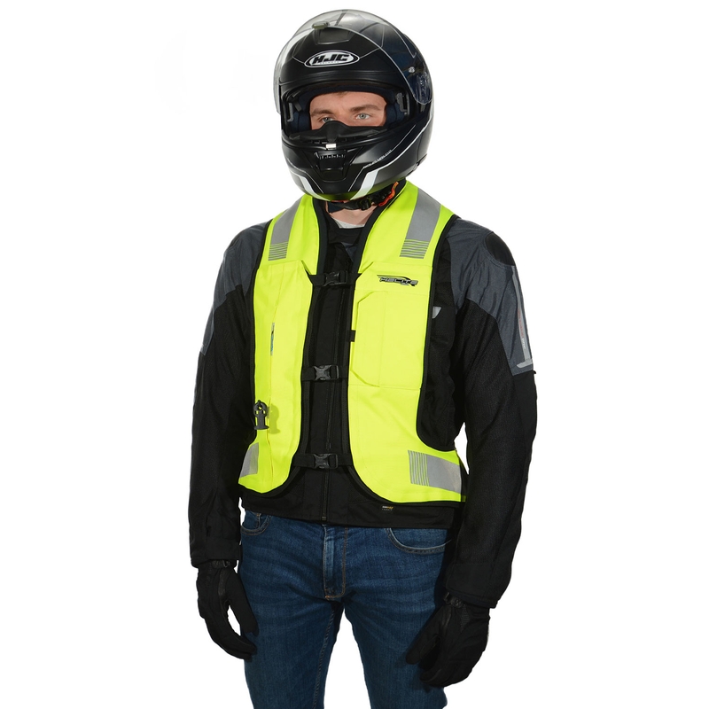 Gilet airbag HELITE Turtle 2 jaune fluo