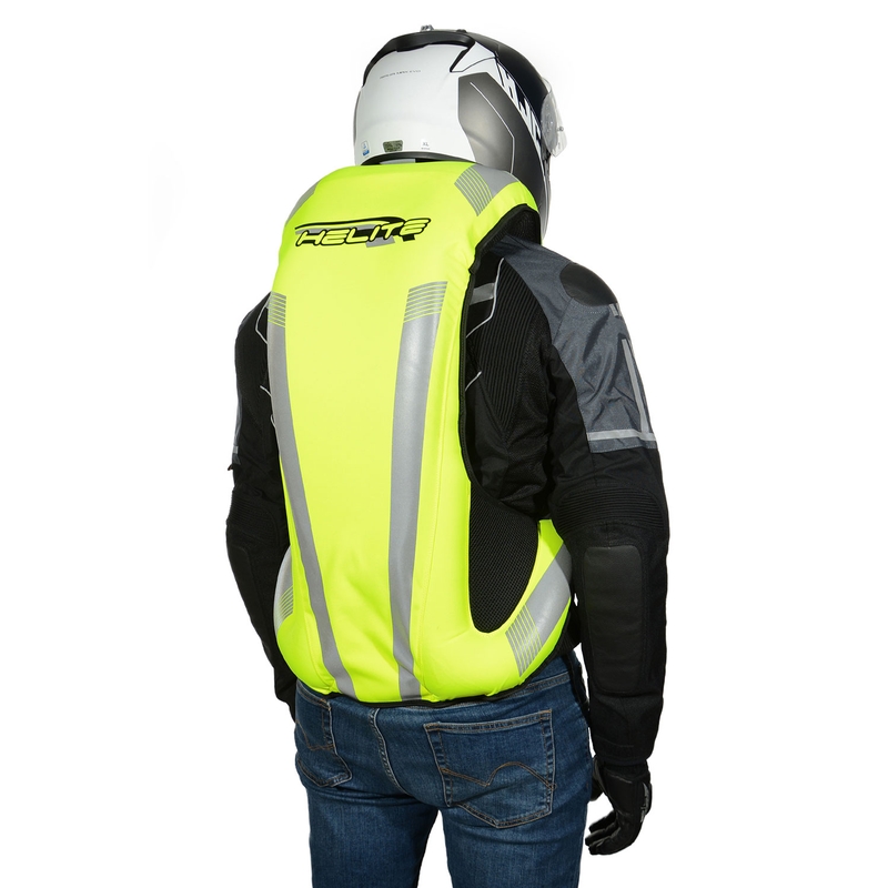 Gilet airbag HELITE Turtle 2 jaune fluo