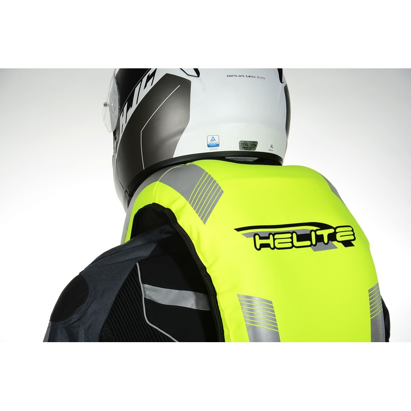Gilet airbag HELITE Turtle 2 jaune fluo