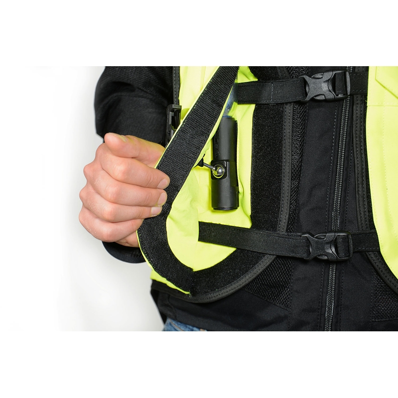 Gilet airbag HELITE Turtle 2 jaune fluo
