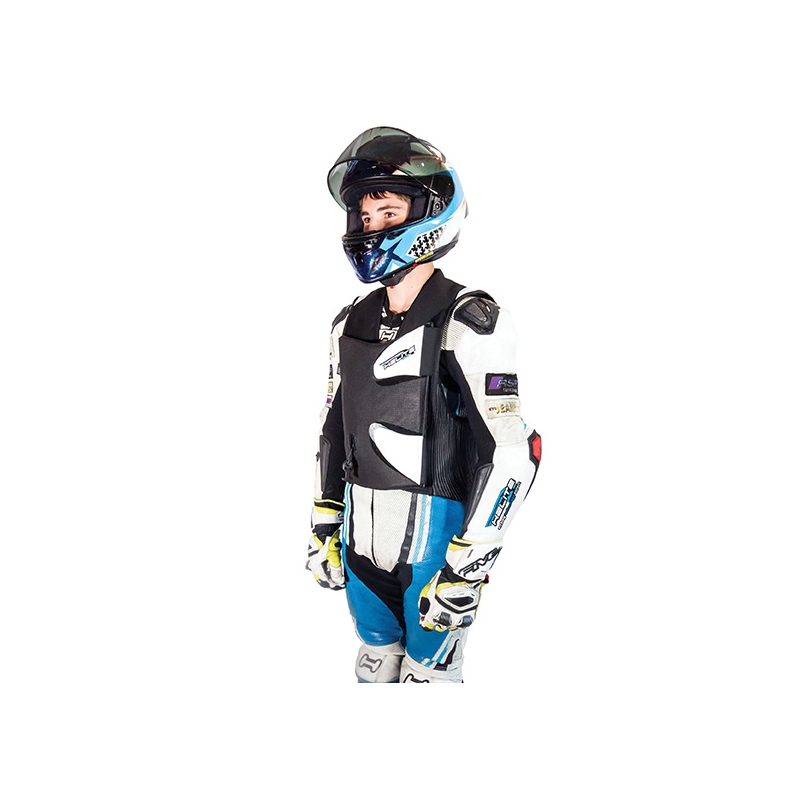 HELITE GP Air 2 gilet airbag noir et blanc