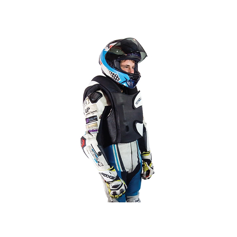 HELITE GP Air 2 gilet airbag noir et blanc
