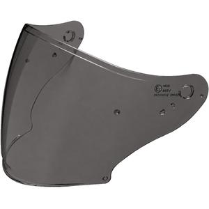 Visière pour casques de moto Nox N130 avec préparation Pinlock, fumée