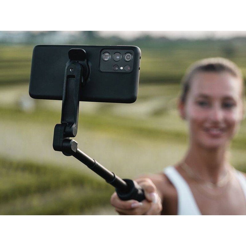 Support de téléphone Quad Lock® 360 avec levier de déverrouillage, bleu-noir