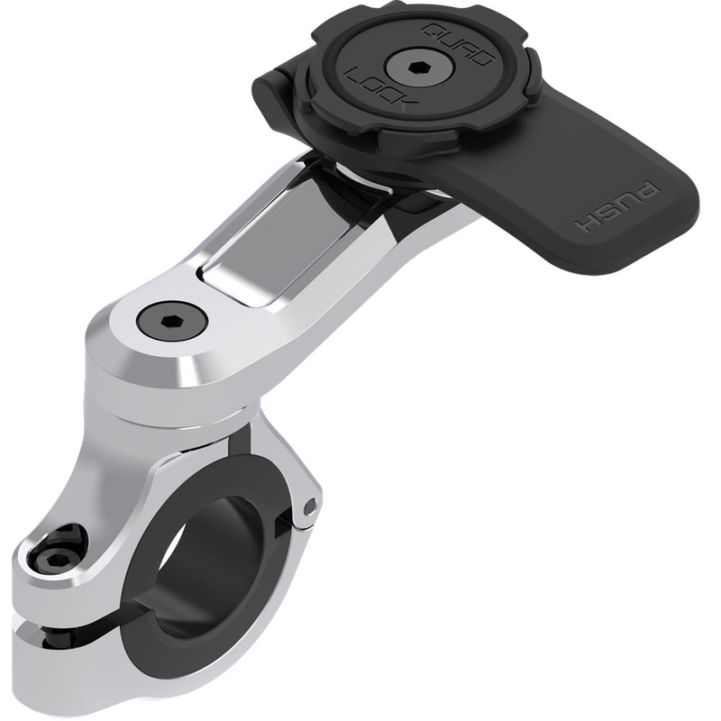 Support de téléphone Quad Lock® PRO pour guidon chromé
