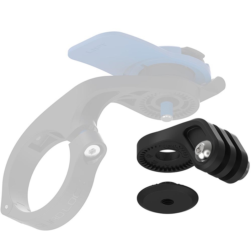 Adaptateur Quad Lock® pour caméra d'action/lampe Noir