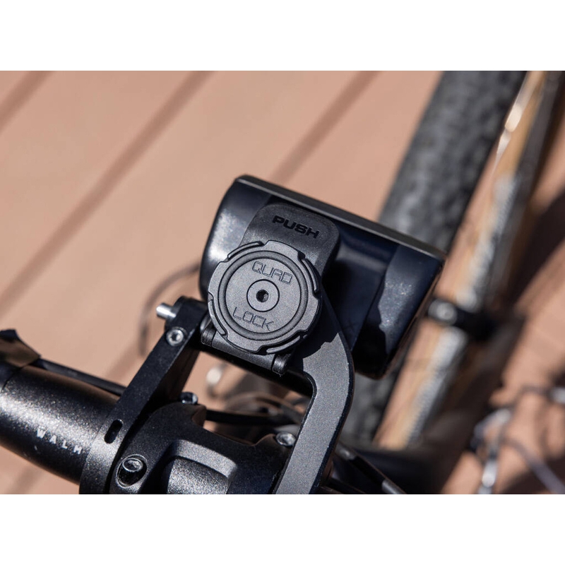 Support de téléphone portable Quad Lock® 360 à levier court, tête noire