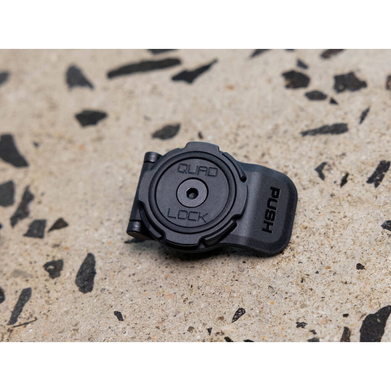 Support de téléphone portable Quad Lock® 360 à levier court, tête noire