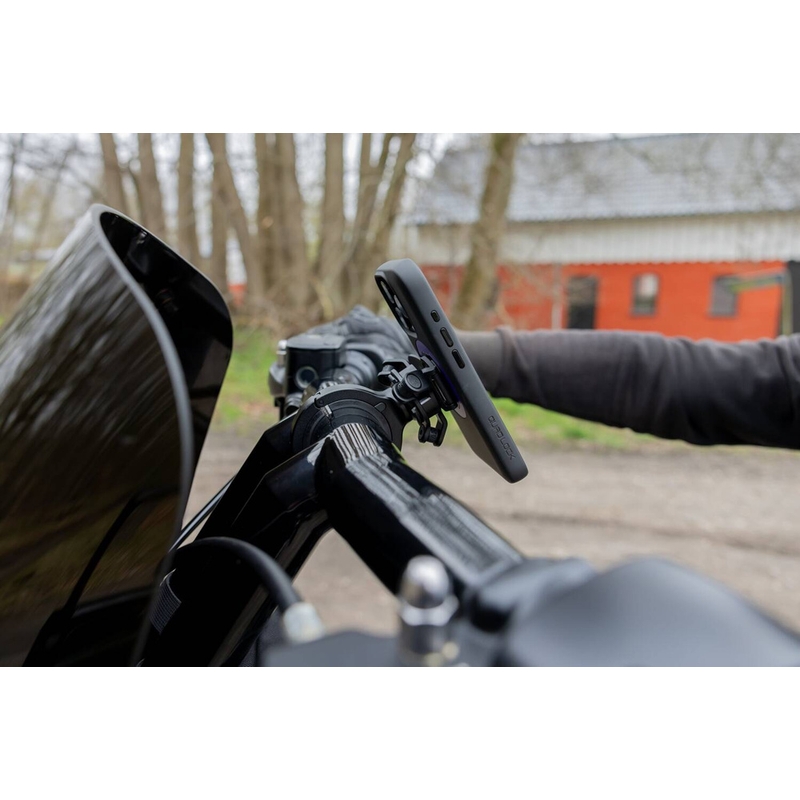 Support de téléphone Quad Lock® PRO grand format pour guidon, noir