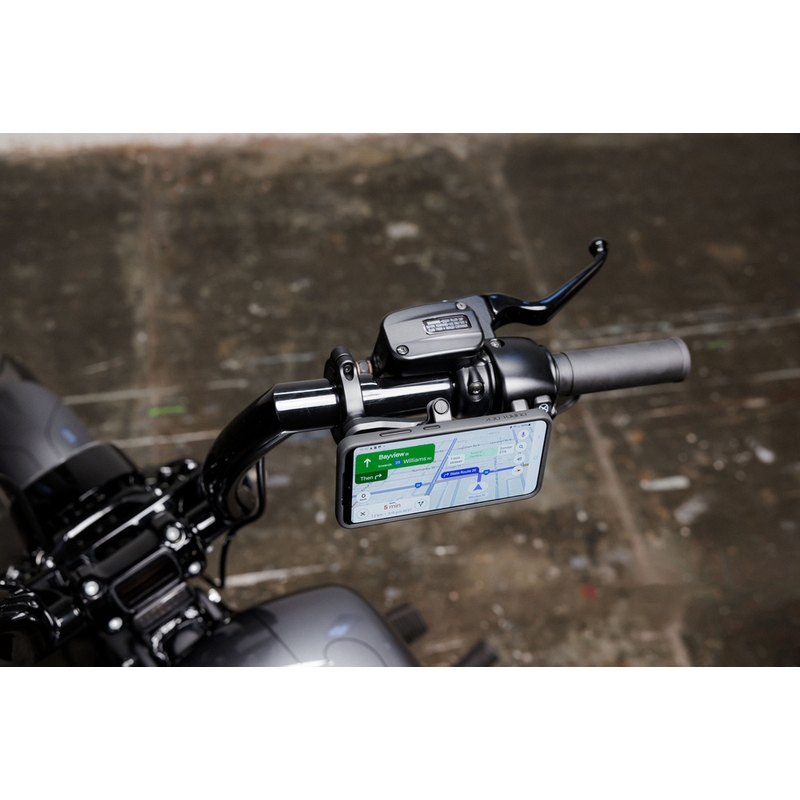 Support de téléphone Quad Lock® PRO grand format pour guidon, noir