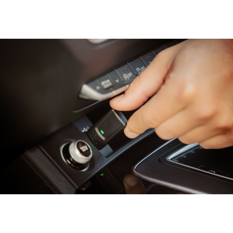 Adaptateur sans fil Quad Lock® CarPlay/Android Auto noir