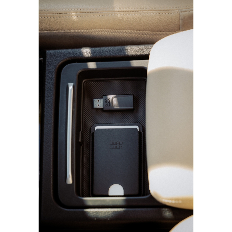 Adaptateur sans fil Quad Lock® CarPlay/Android Auto noir