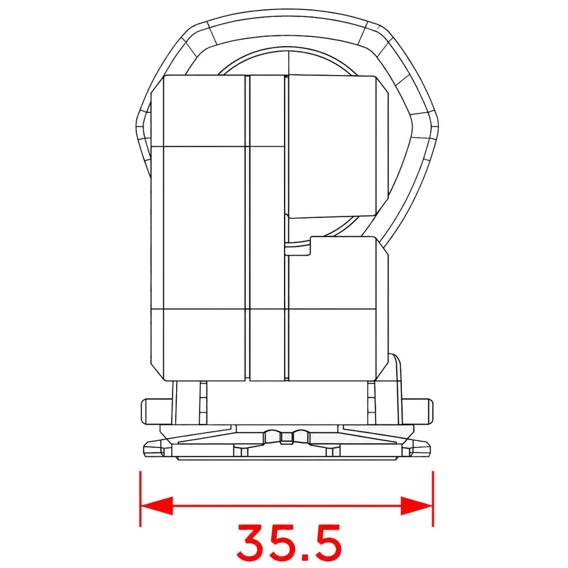 Trépied Quad Lock® noir