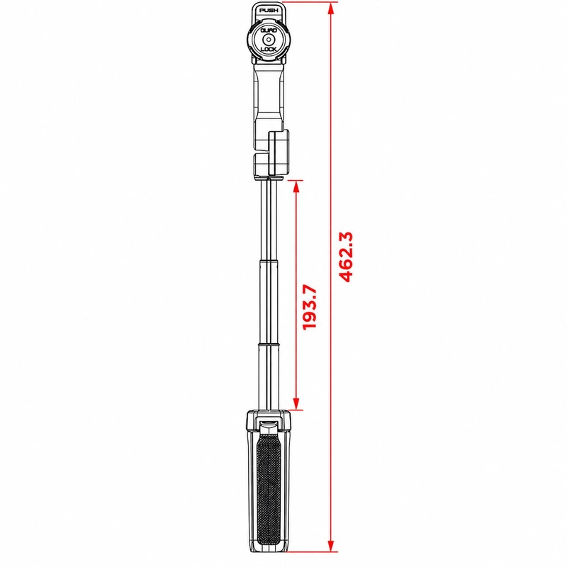 Trépied Quad Lock® noir