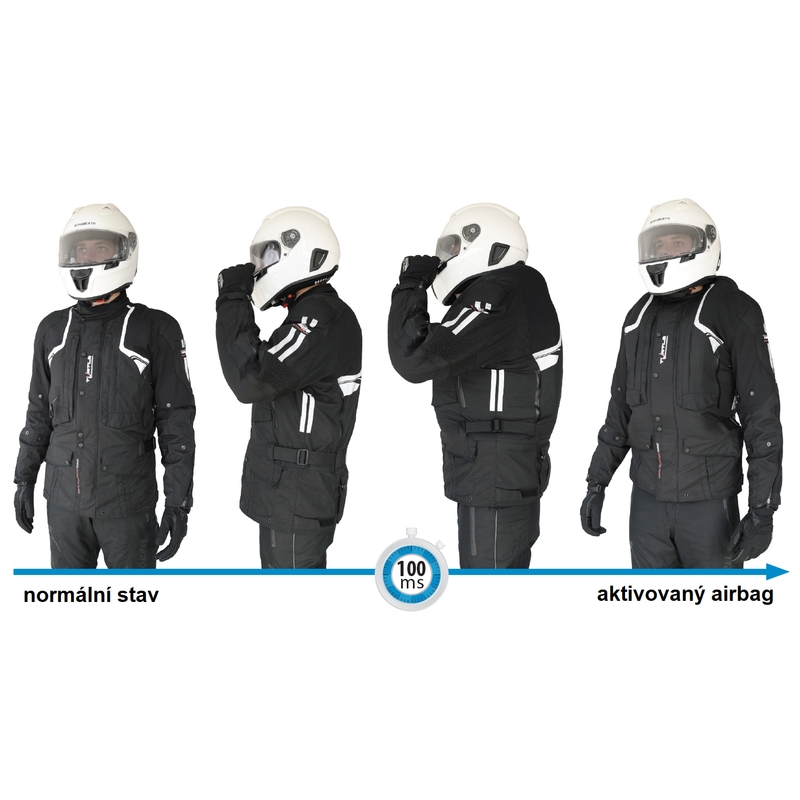 HELITE Touring airbag jacket black