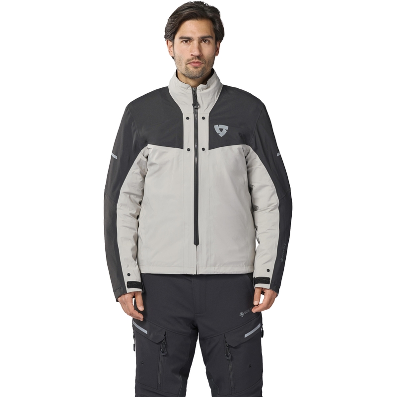 Veste de moto Revit Defender 4 GTX rouge anthracite