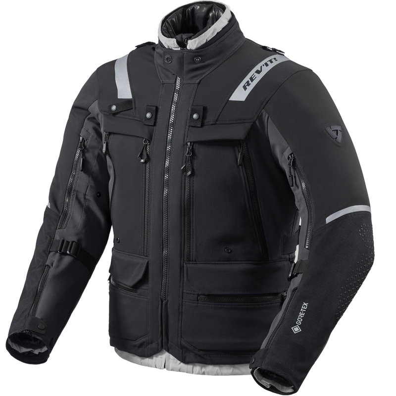 Veste de moto Revit Defender 4 GTX noire