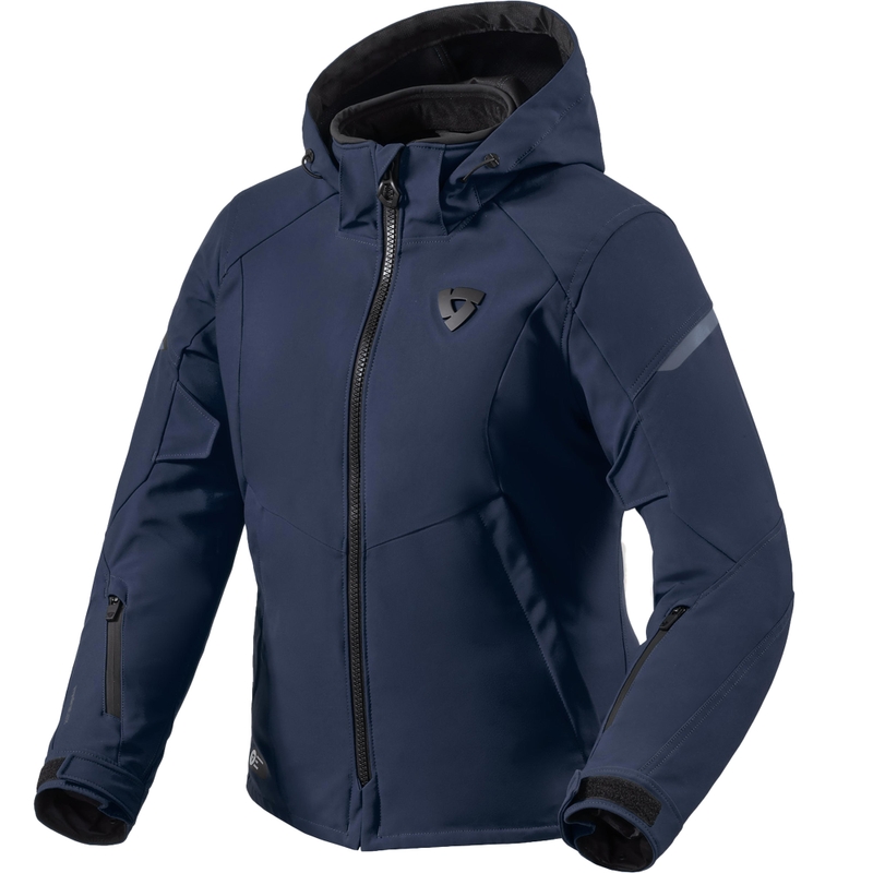 Veste de moto pour femme Revit Afterburn 2 H20 bleu foncé