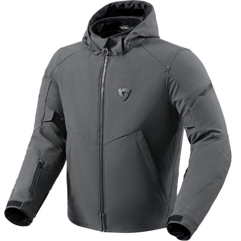 Veste de moto Revit Afterburn 2 H20 Gris foncé