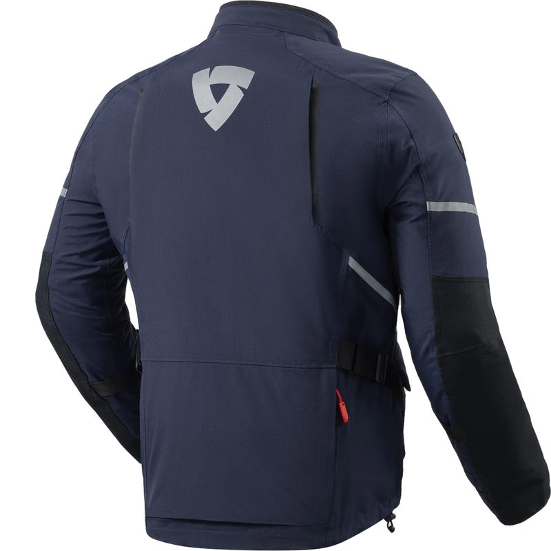 Veste de moto Revit Vertical 2 GTX bleu foncé-noir