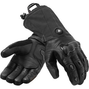 Gants de moto chauffants Revit Warp H2O noirs