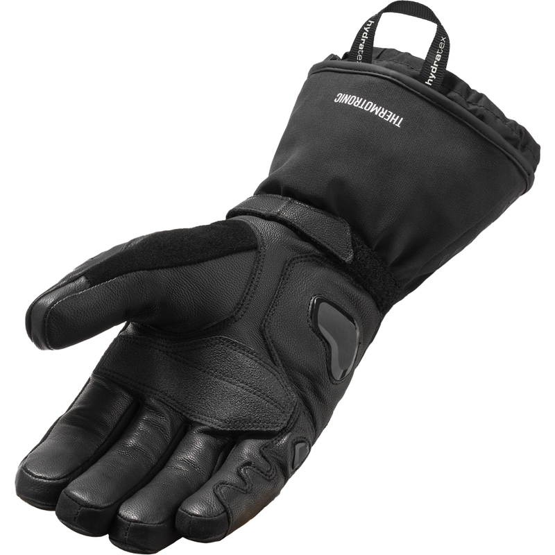 Gants de moto chauffants Revit Warp H2O noirs