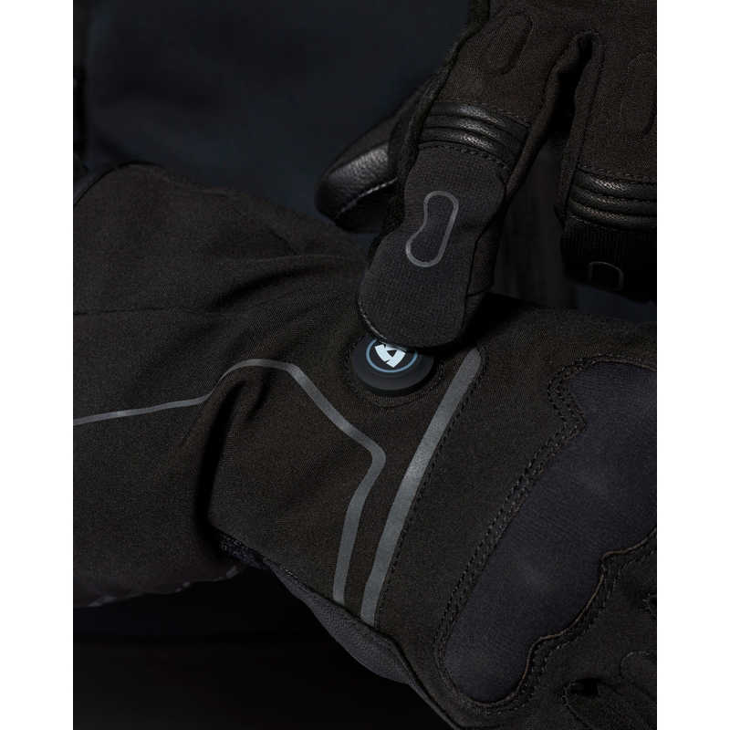 Gants de moto chauffants noirs Revit Liberty 2 H2O