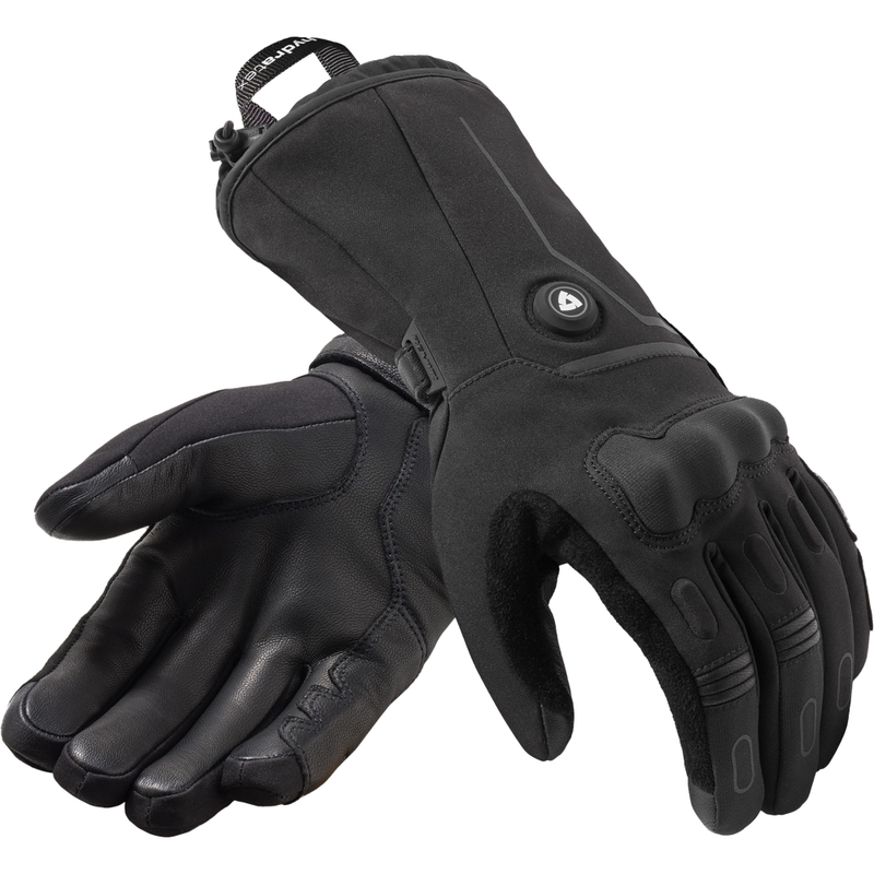 Gants de moto chauffants pour femmes Revit Liberty 2 H2O, noirs