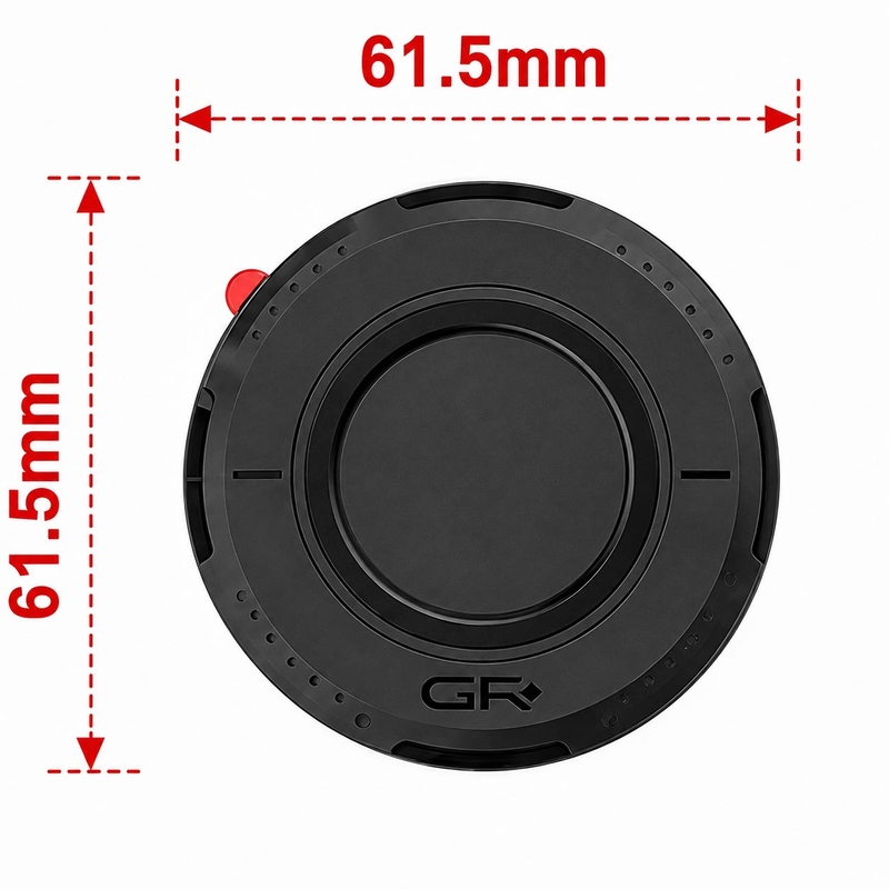 Support de téléphone GRxplore MT10 pour guidon de moto courbé, noir