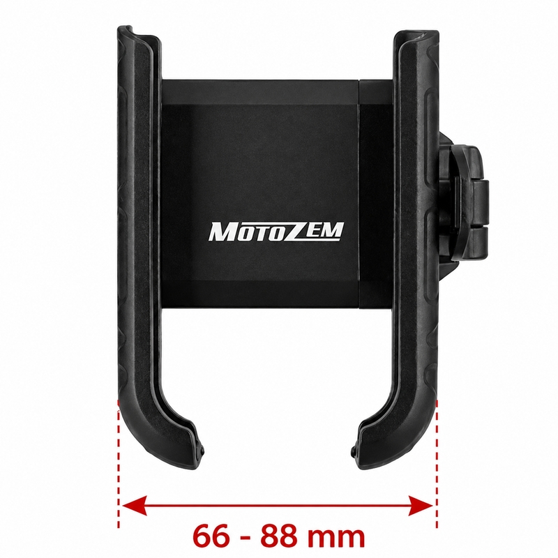 Support de téléphone portable MotoZem ISO noir