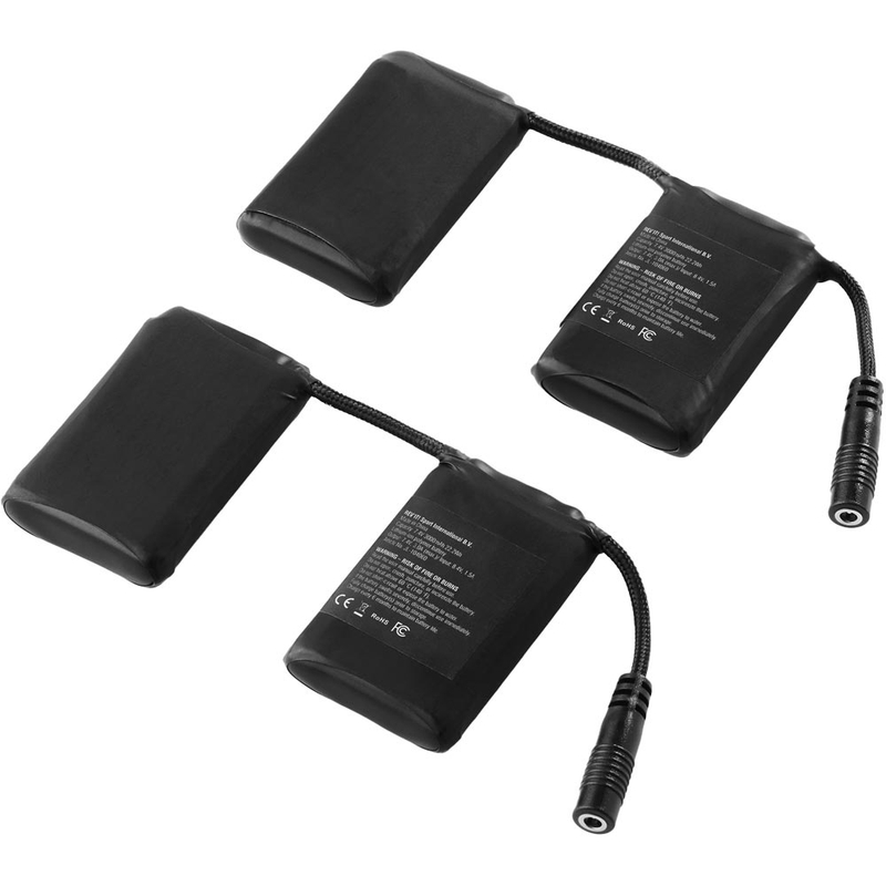 Batterie de rechange rechargeable pour gants chauffants Revit (noire)