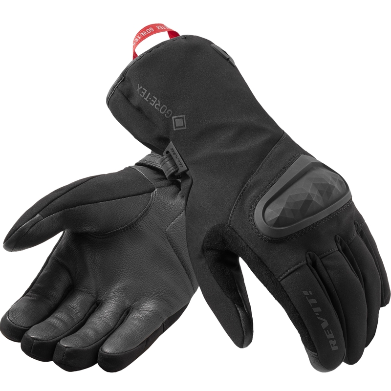 Gants de moto Revit Hokkaido GTX noirs