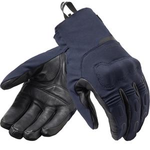 Gants de moto Revit Cassini 2 H2O bleu foncé-noir