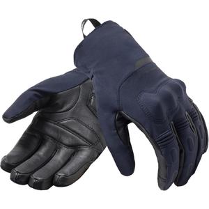 Gants de moto pour femmes Revit Cassini 2 H2O, bleu foncé-noir