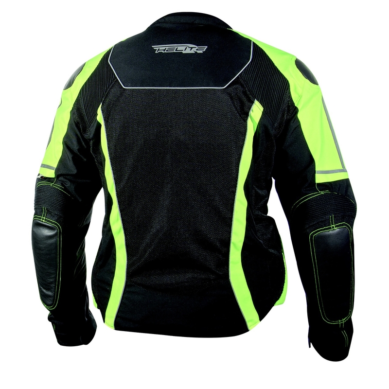 Veste airbag HELITE Vented noir-jaune fluo