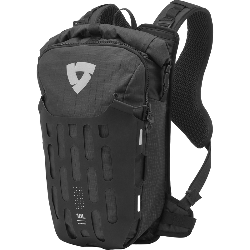 Sac à dos moto Revit Bauxite H2O gris-noir 18 l